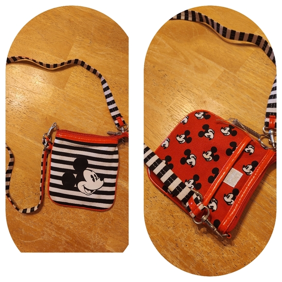 Disney Collectible Lot Mickey Mug Minnie Plush Ring Pic Holder Crossbody - Picture 2 of 12